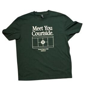 Lululemon Men's L Large  T-Shirt Rainforest Green NWT Courtside